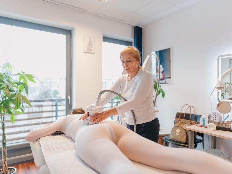 LPG Endermologie testkezelés közben