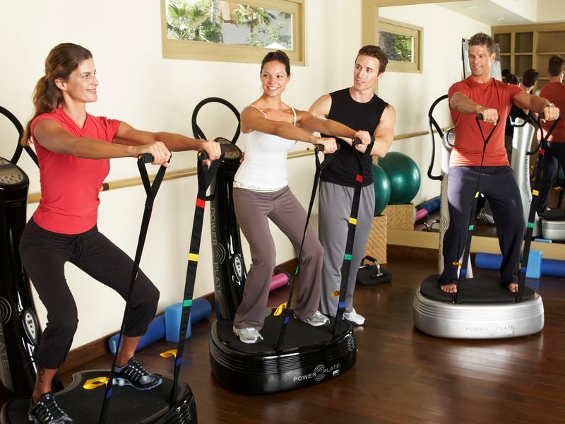 Power Plate edzés a stúdióban