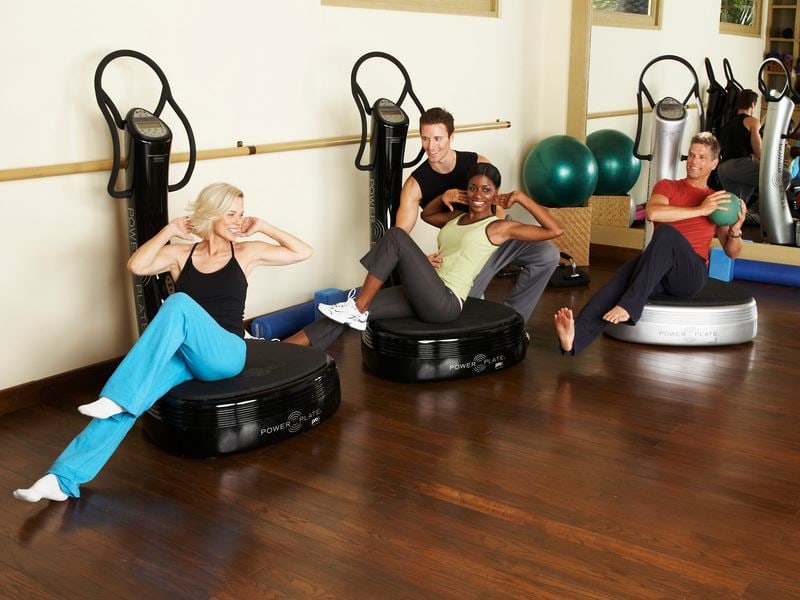 Törzsizom-gyakorlatok a Power Plate-en